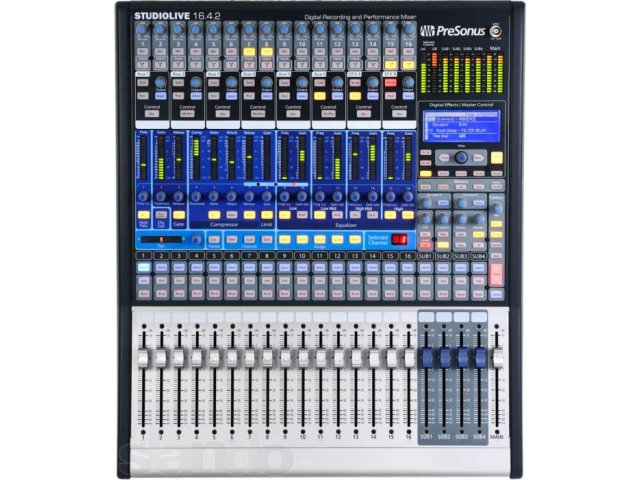 Продам 16-ти канальный цифровой микшер PreSonus StudioLive 16.4.2 в городе Анапа, фото 4, Прочая аудиотехника