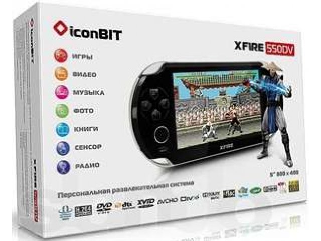 Игровая приставка карманная iconbit Xfire 550DV в городе Омск, фото 3, Игровые приставки