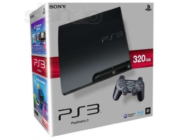 Новый Sony PlayStation 3 Slim 320Gb PS3 в городе Набережные Челны, фото 1, стоимость: 10 000 руб.