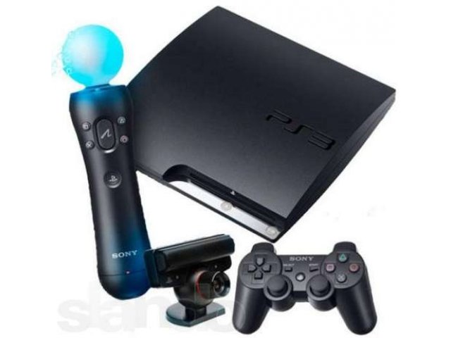 PS3+MOVE+BluRay+камера+2игры и джостик в городе Ярославль, фото 2, Ярославская область