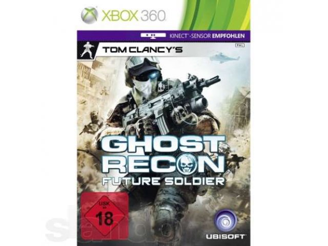 Tom Clancys Ghost Recon Future Soldier (Xbox 360) в городе Набережные Челны, фото 1, стоимость: 1 600 руб.