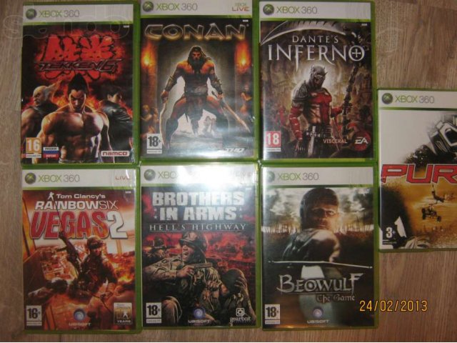 Лицензионные диски к xbox 360 в городе Курган, фото 1, стоимость: 500 руб.