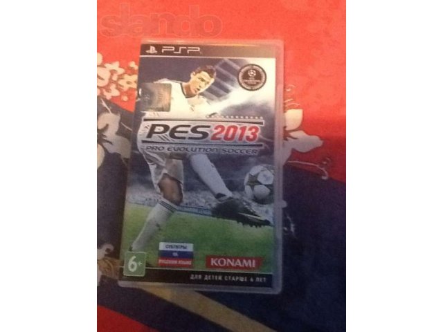 Новая игра PES 2013 для psp в городе Жуковский, фото 1, Московская область