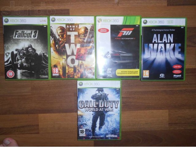 Продажа комплекта игр для Xbox 360 в городе Астрахань, фото 1, Игры для приставок