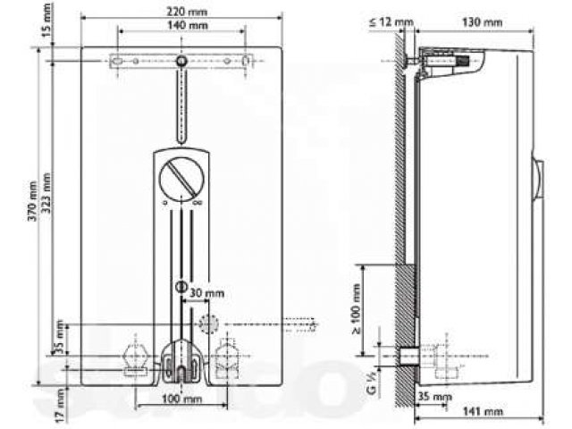 Stiebel Eltron DHF 21 (проточный водонагреватель) в городе Санкт-Петербург, фото 1, Водонагреватели