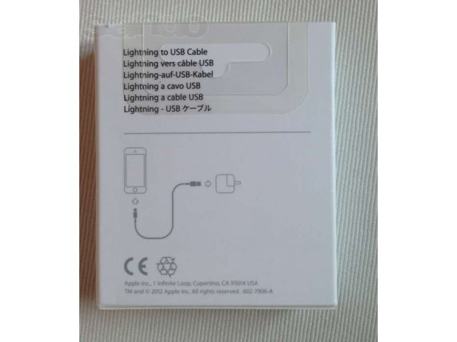 Apple Lightning to USB Adapter cable в городе Москва, фото 3, Аксессуары и комплектующие