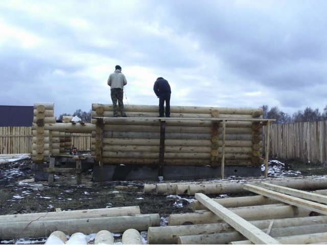 Бригада примет заказ на строительство из оцилиндрованного бревна. в городе Красноярск, фото 2, Красноярский край