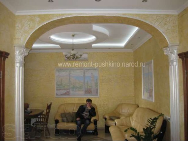 Шпаклевка, покраска потолков, обои, ламинат, линолеум, в городе Щёлково, фото 4, стоимость: 0 руб.