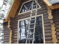 Установка деревянных окон в дома из оцилиндрованного бревна и евробрус в городе Йошкар-Ола, фото 2, стоимость: 0 руб.