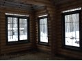 Установка деревянных окон в дома из оцилиндрованного бревна и евробрус в городе Йошкар-Ола, фото 4, Марий Эл