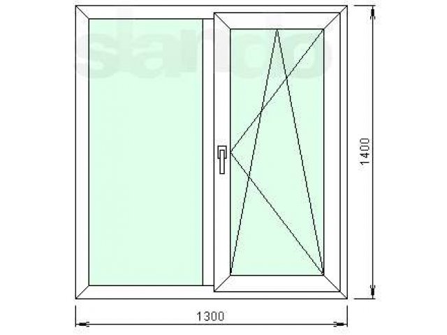 Окно Пластиковое 1000х1200 Цена Готовое Купить