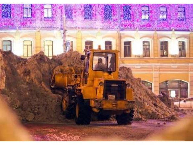 Уборка снега в городе Саратов, фото 2, Саратовская область