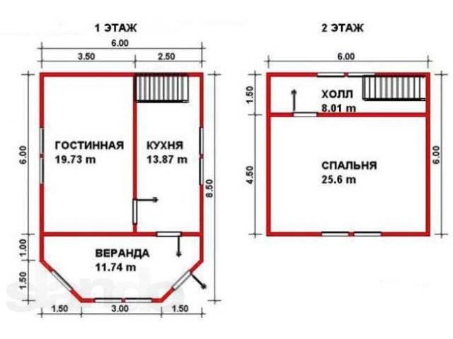 Срубы под заказ в чашу, в лапу зимний лес по ценам производиеля г. Вла в городе Дзержинский, фото 2, Готовые конструкции