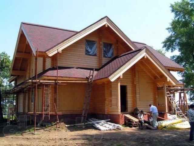 Сруб из клеёного бруса 15*17 м ~450м2 из сосны в городе Казань, фото 2, Татарстан