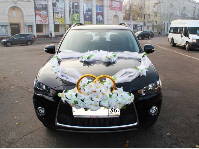 Автомобиль на свадьбу Mitsubishi Outlander XL в городе Лиски, фото 3, Такси, аренда и прокат, пассажирские перевозки