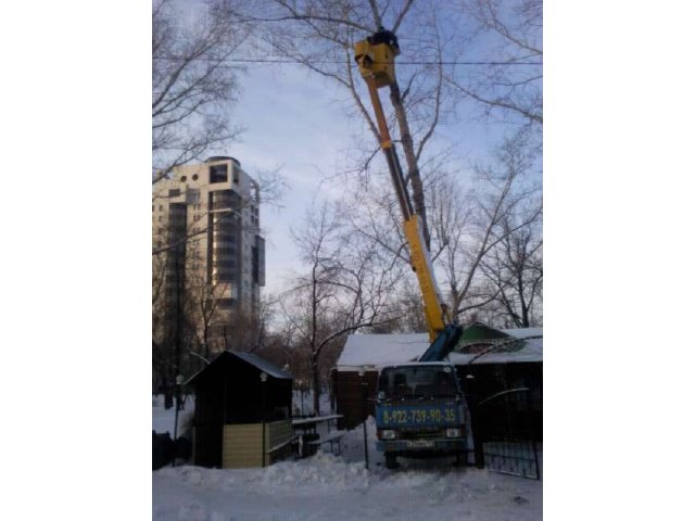 Аренда Спецтехники ( автовышка 13м.) в городе Челябинск, фото 1, стоимость: 0 руб.