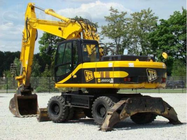 Аренда колёсного экскаватора JCB JS 200 W. в городе Санкт-Петербург, фото 1, стоимость: 0 руб.