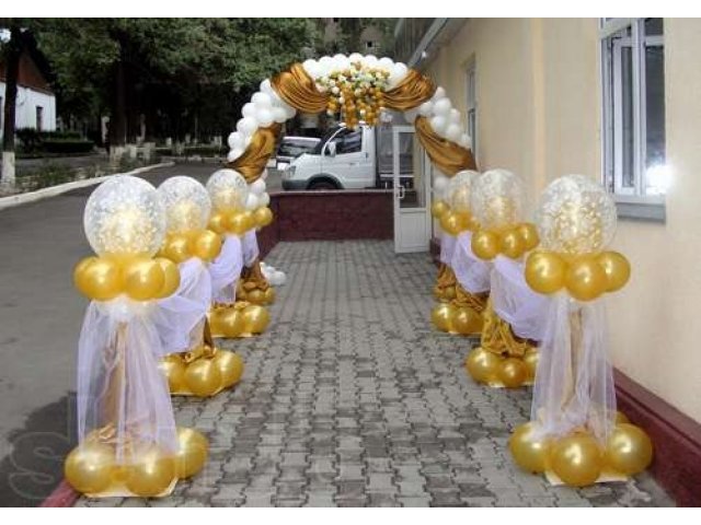 Украшение свадеб воздушными шарами г. Ангарск в городе Ангарск, фото 4, Организация праздников