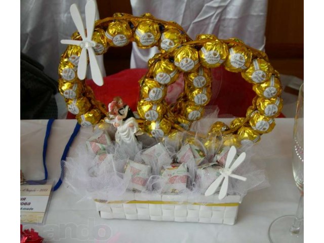Композиции из конфет на заказ в городе Дзержинск, фото 5, стоимость: 0 руб.