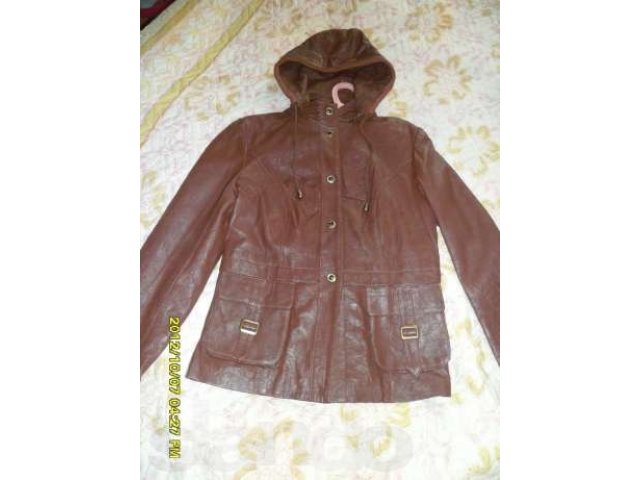Новая кожаная куртка в городе Стерлитамак, фото 1, Женская одежда