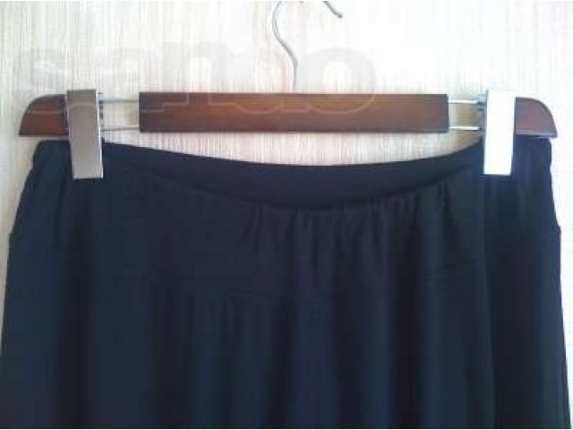 Брюки для беременных, черные, трикотаж, б/у, разм 46-48 в городе Хабаровск, фото 3, Одежда для беременных