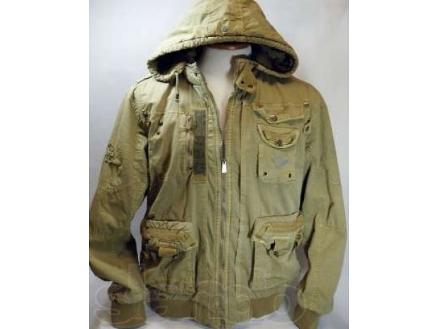 Куртка утепл.T-stone military-style 100 Cotton,р-р52-54 в городе Благовещенск, фото 1, Амурская область