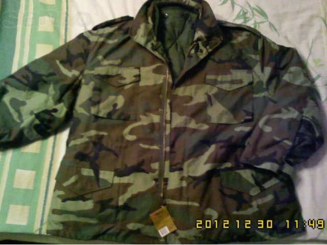 М-65 куртка с тёплой подстёжкой в городе Кострома, фото 1, стоимость: 3 500 руб.