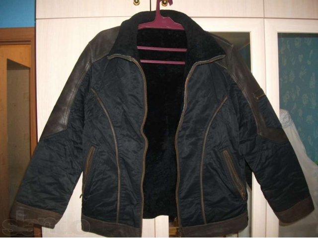 Зимняя куртка на натуральном меху р. 48 в городе Барнаул, фото 2, стоимость: 2 000 руб.