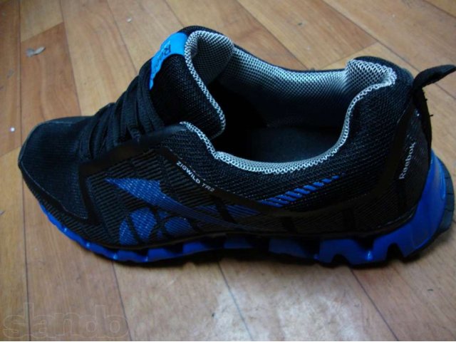 Кроссовки Reebok ZigWild BLACK BLUE в городе Красноярск, фото 2, Мужская обувь