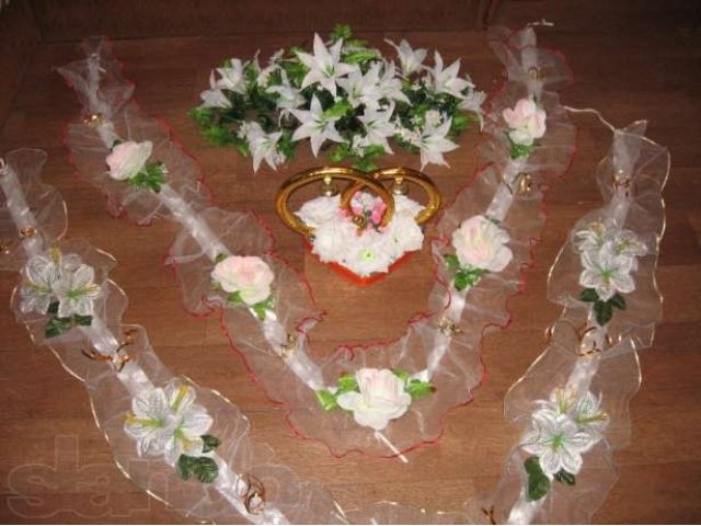 Продам свадебные украшения на машину в городе Нижний Новгород, фото 2, стоимость: 1 800 руб.