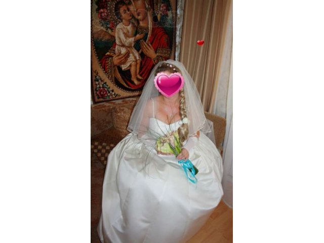 Свадебное платье в городе Краснодар, фото 4, стоимость: 8 000 руб.