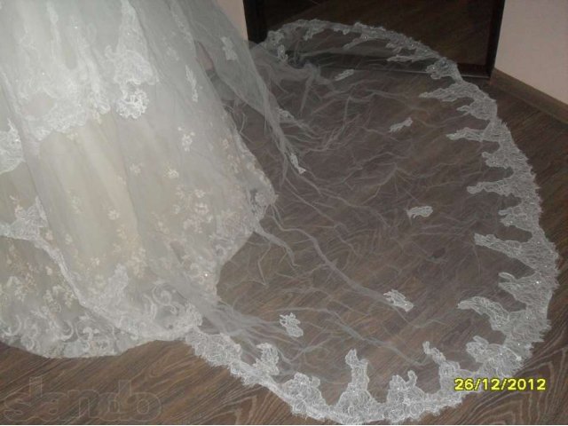 Роскошное свадебное платье Джованни!Италия.цвет:горный хрусталь.Р40-42 в городе Урай, фото 7, стоимость: 16 500 руб.