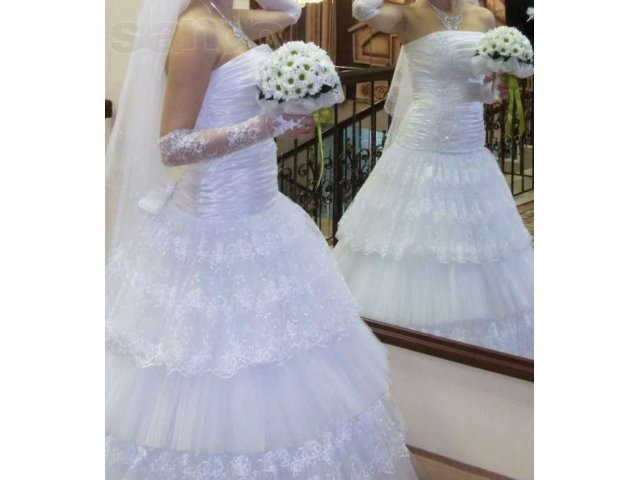 Продам свадебное платье в городе Миасс, фото 2, Челябинская область