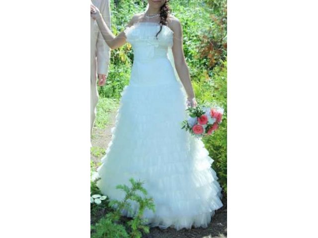 Нереально красивое свадебное платье!!! в городе Новосибирск, фото 1, Новосибирская область