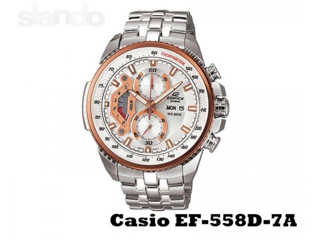 Casio EF-558D в городе Смоленск, фото 2, стоимость: 3 500 руб.