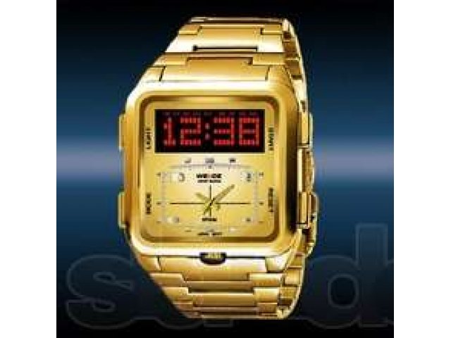 Продам новые аналого-цифровые наручные часы Weide(Wh-839-G) в городе Воркута, фото 1, Наручные часы