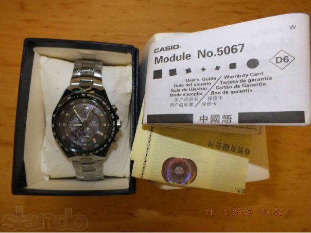 Casio Edifice EF-534 Оригинал в городе Челябинск, фото 1, Наручные часы