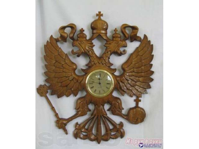 Настенные часы герб России в городе Минеральные Воды, фото 1, стоимость: 600 руб.