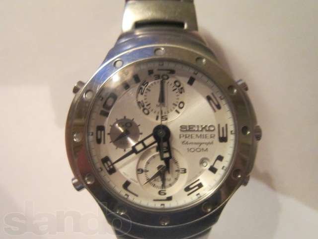 SEIKO PREMIER Chronograph 100M (7T32-Tl80) в городе Ульяновск, фото 1, стоимость: 3 000 руб.