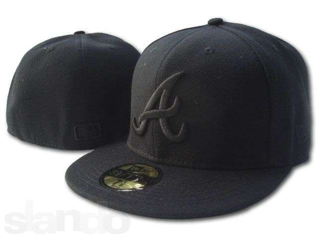 New Era 59Fifty Cap - Atlanta Braves Black в городе Астрахань, фото 1, стоимость: 1 600 руб.