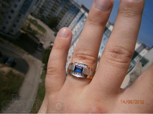 Золотое кольцо 585 пробы в городе Новосибирск, фото 3, стоимость: 14 900 руб.