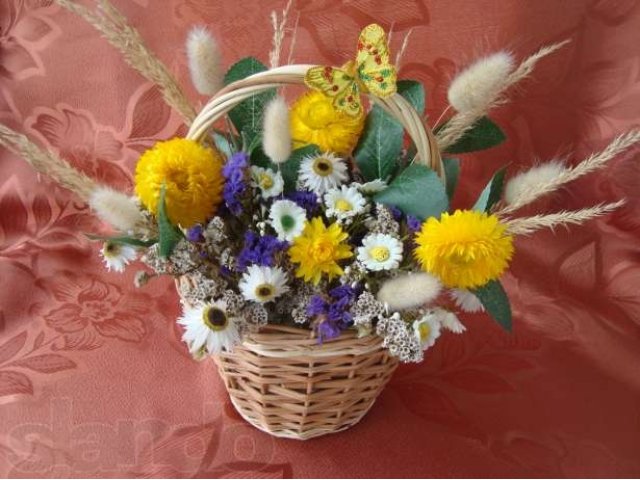 Букеты из сухоцветов в городе Красноярск, фото 3, Красноярский край
