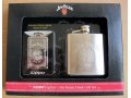 Zippo Jim Bean Flask Set 28414 - подарочный набор в городе Нижний Новгород, фото 1, Нижегородская область