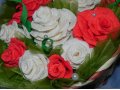 корзина с цветами- прекрасный подарок ручной работы. в городе Омск, фото 3, Сувениры и подарки