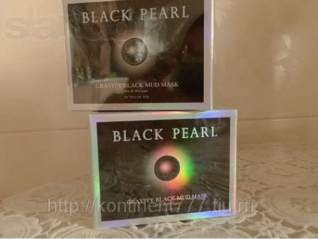 Магнитная G-маска «BLACK PEARL» от «Sea of SPA» c грязью Мертвого моря в городе Красноярск, фото 1, Косметика