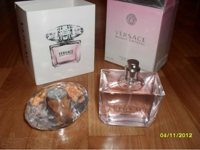 Т/В VERSACE Bright Crystal. 90 ml в городе Тольятти, фото 1, стоимость: 800 руб.