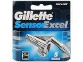 Сменные кассеты Gillette Sensor Excel, 5 шт в городе Тюмень, фото 1, Тюменская область