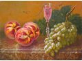 Натюрморт персики и виноград в городе Санкт-Петербург, фото 1, Ленинградская область
