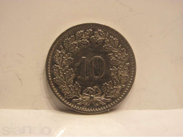 продам монету Швейцарии в городе Москва, фото 1, Нумизматика