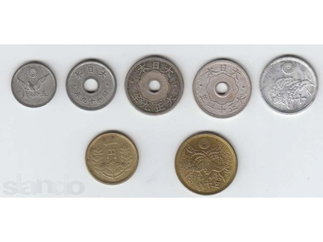 Монеты Японии в городе Чита, фото 1, Нумизматика